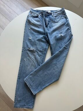 pistola Light Blue Distressed Relaxed Jeans